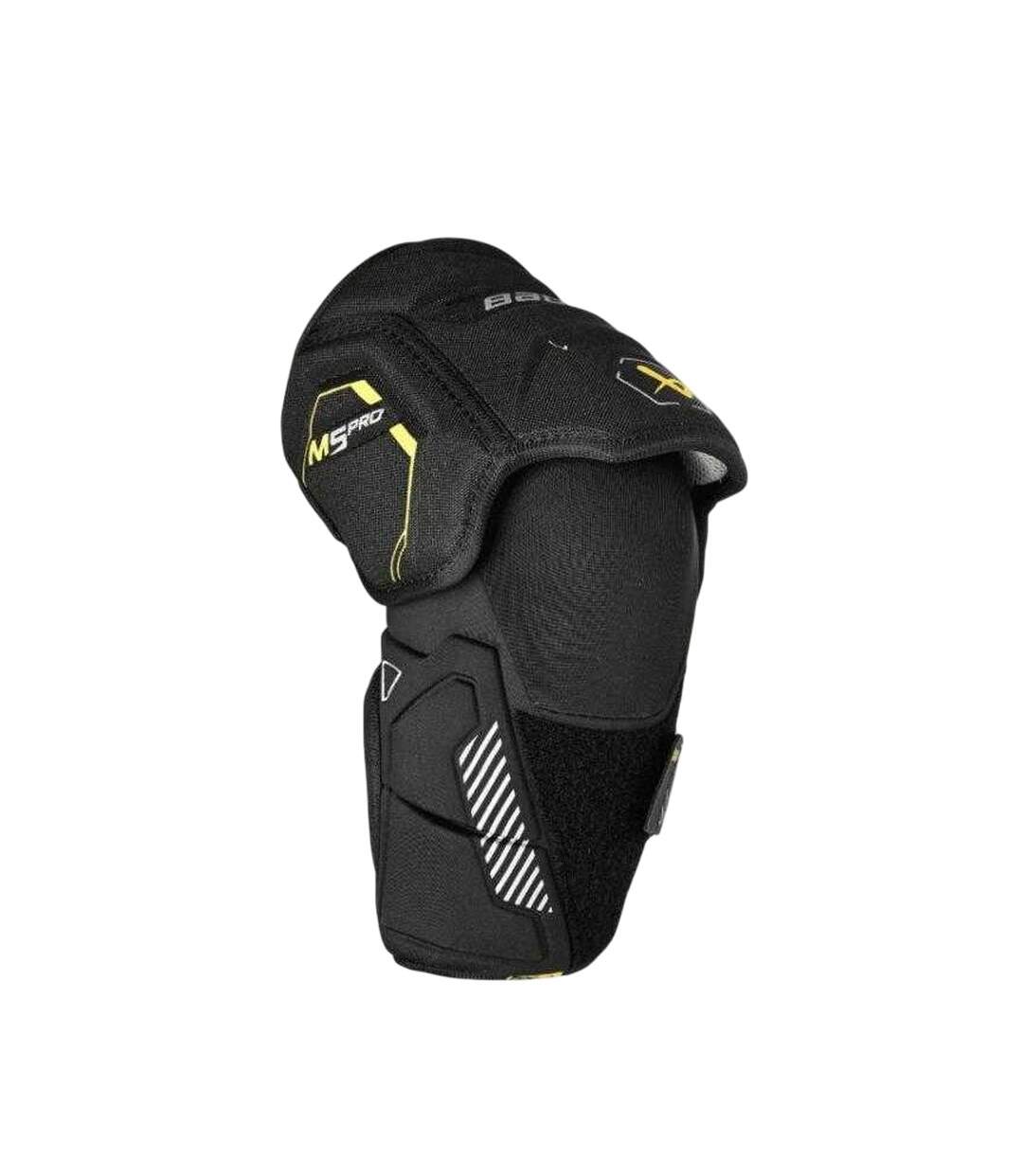 Coudières De Hockey Adulte L Noir Bauer-4