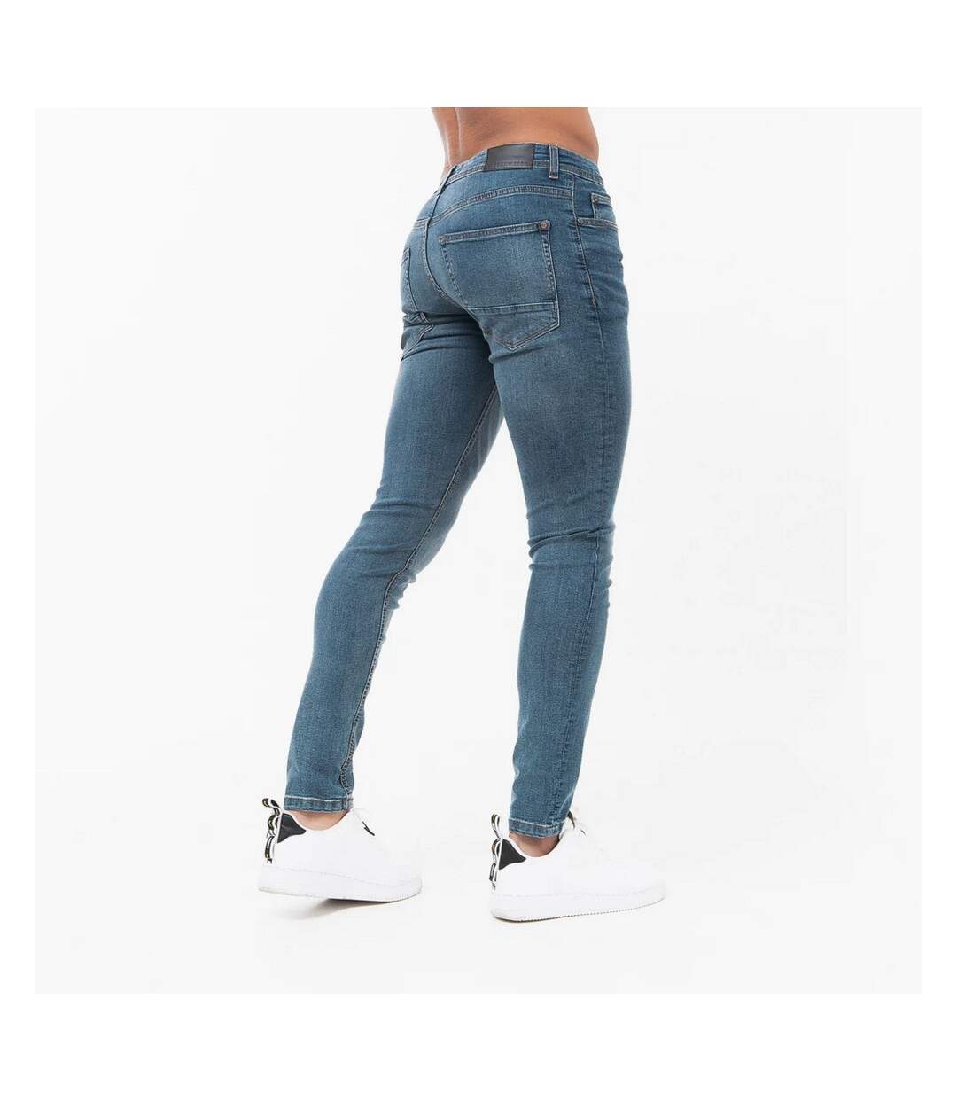 Jean Osmium Homme Bleu Foncé Délavé Born Rich-2