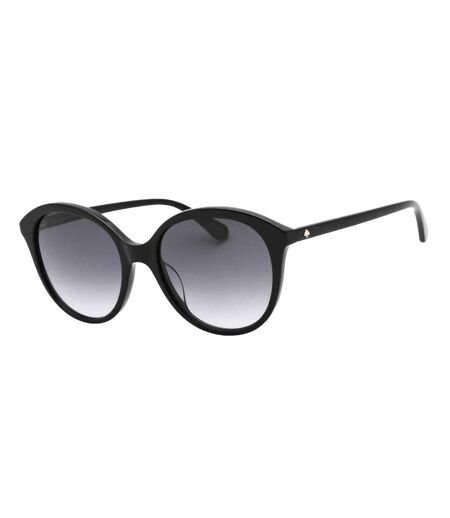 Lunettes De Soleil Femme Taille Unique Noir Gris Kate Spade
