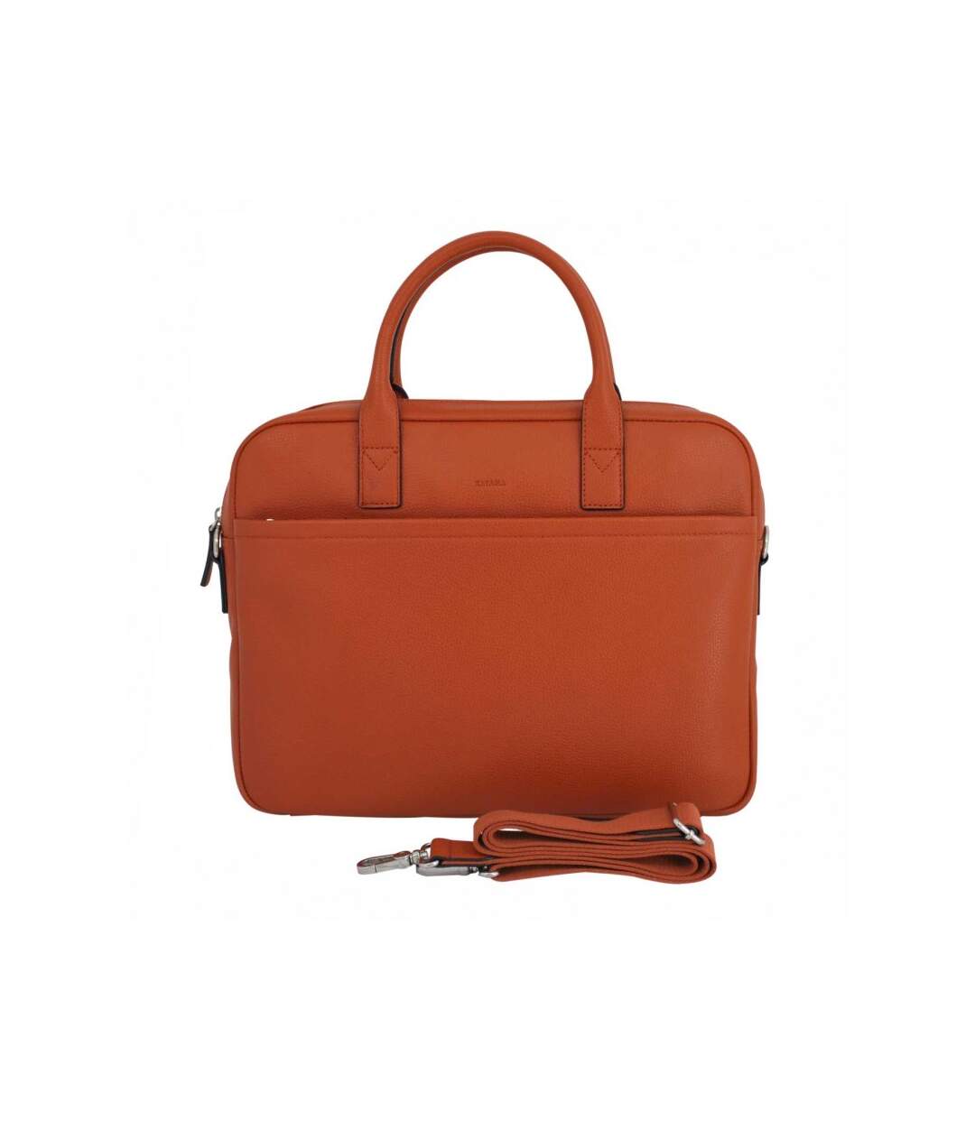 Katana - Cartable femme en cuir 14 - orange - 7633-1