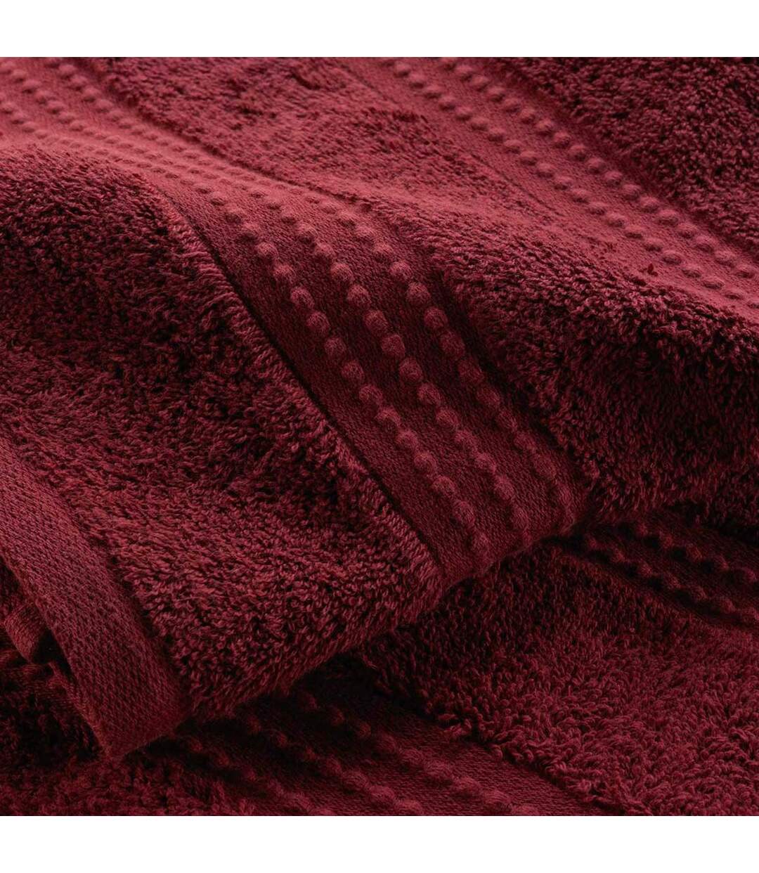 Drap de Bain Excellence 90x150cm Bordeaux-2