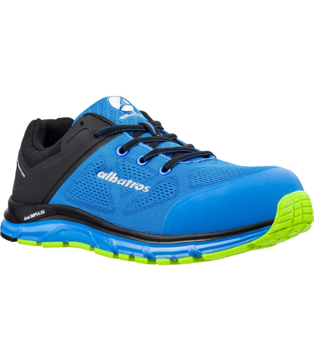 Mens impulse low safety trainer blue/black Albatros-1