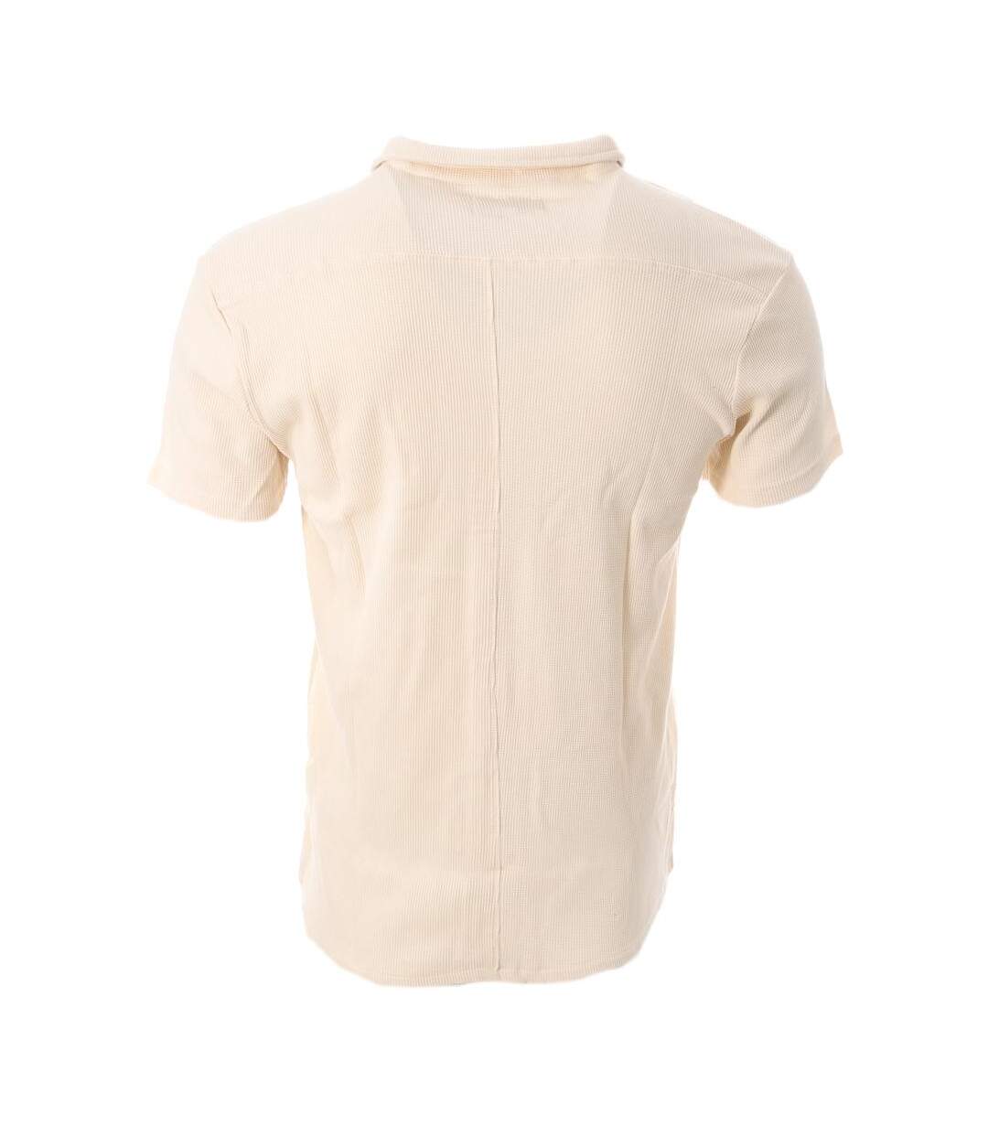 Chemise beige homme american people cils - l-2