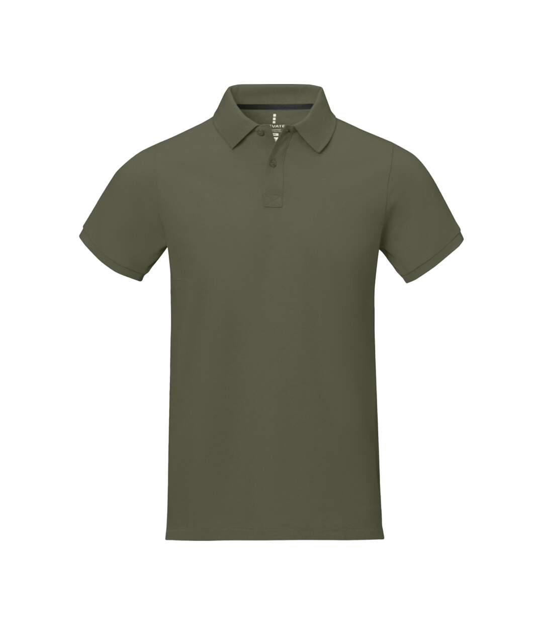 Mens Calgary Short Sleeve Polo Light Forest Green Elevate-1