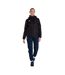 Womens/ladies Club Vaposhield Full Zip Waterproof Jacket Black Canterbury-1