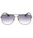 Lunettes De Soleil Motif/style Dégradé Homme Taille Unique Argenté Bleu Marc Jacob-1