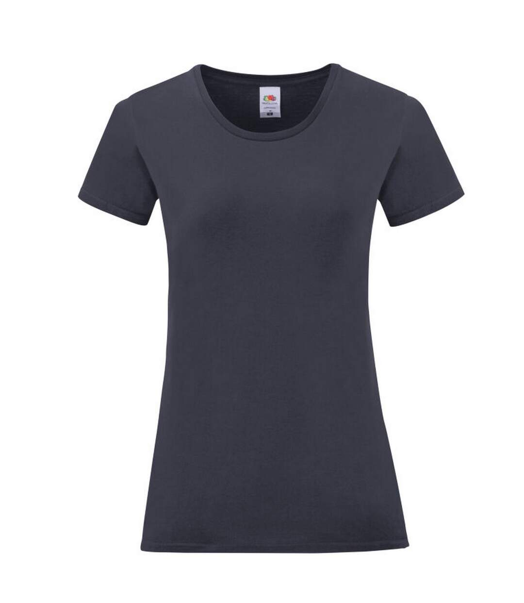 Womens/ladies iconic 150 t-shirt heather grey Fruit of the Loom-1