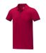 Polo Morgan Homme Rouge Bleu Marine Elevate Life-3
