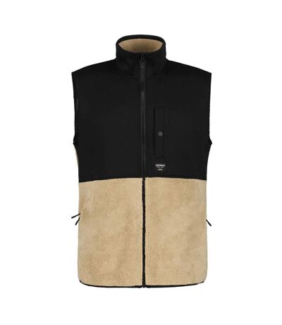 Veste Sans Manches Alger Homme Noir Beige Icepeak