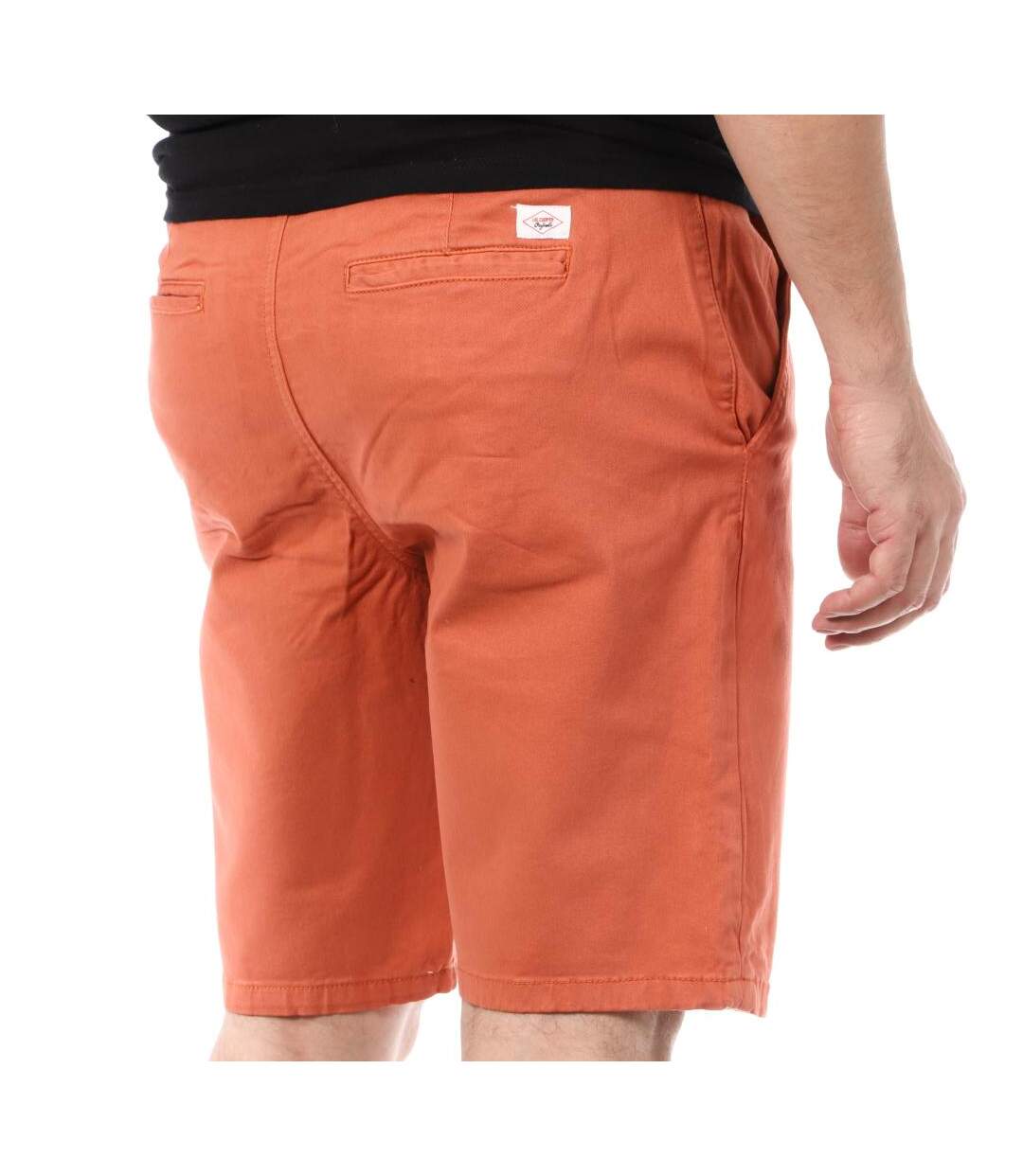 Short Orange Foncé Homme Lee Cooper Nikolai - 28-2