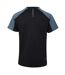 T-shirt discernible homme noir / bleu gris Dare 2B