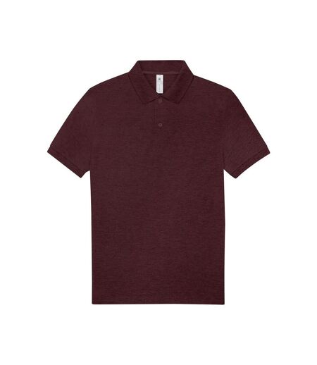 Chemise My Polo Homme Bordeaux Chiné B&C