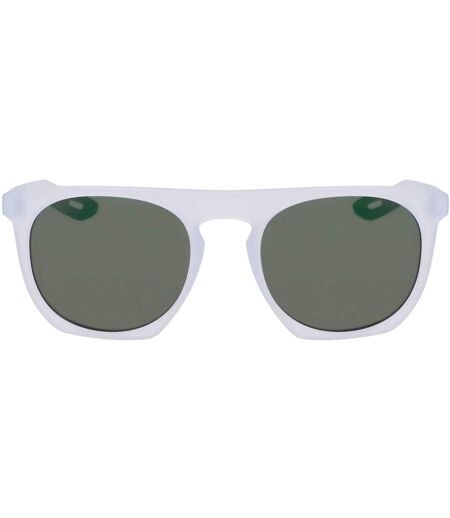 Flatspot Xxii Wayfarer Round Logo Sunglasses One Size Platinum Green Nike