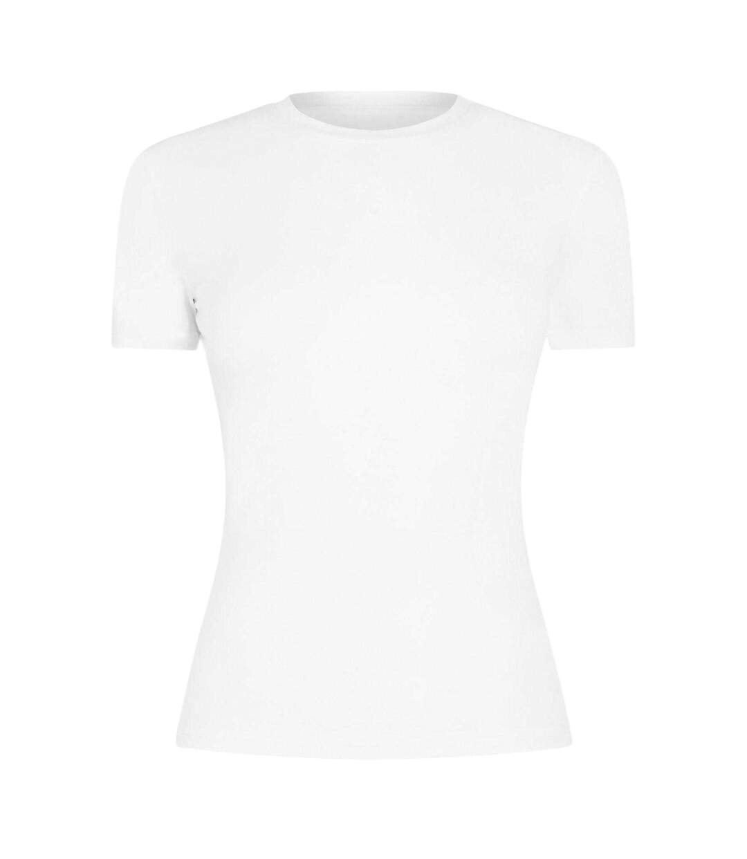 Womens/ladies Polyamide T-shirt White USA Pro-2