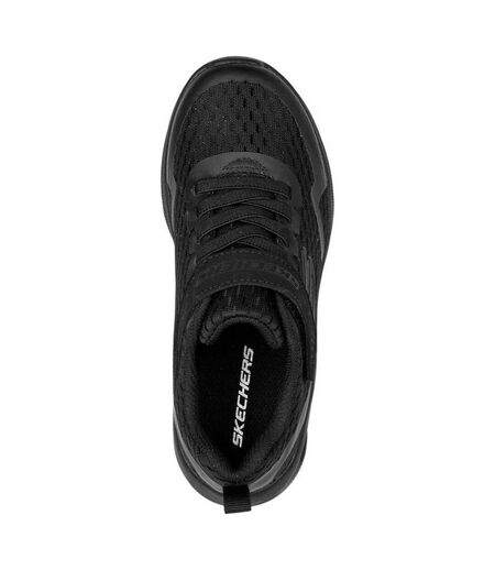 Baskets microspec max enfant noir Skechers