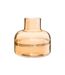 Vase Rond Déco Line Shine 24cm Ambre-1