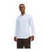 Mens Parker Cuffed Long-sleeved Formal Shirt Chambray Blue Jack And Jones-2