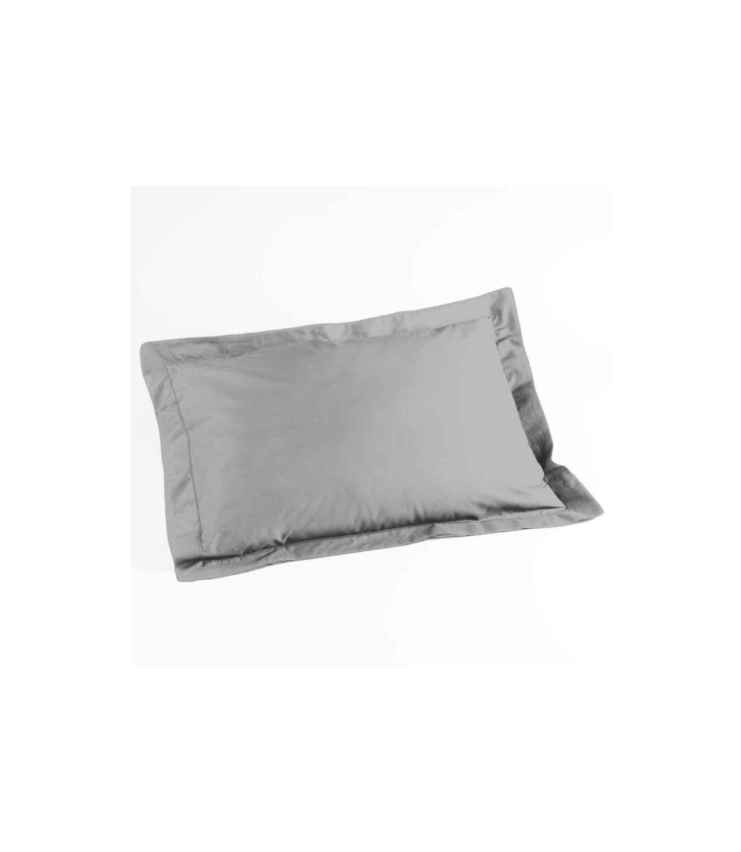 Taie d'Oreiller en Coton Bio Biolina 50x70cm Gris-3