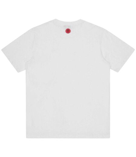 Mens Glitter Cotton T-shirt White ICECREAM
