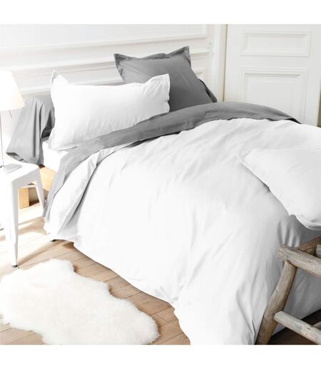 Housse de couette uni pur percale PRIMO