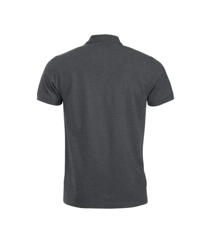 Clique Mens Manhattan Polo Shirt (Anthracite Melange)
