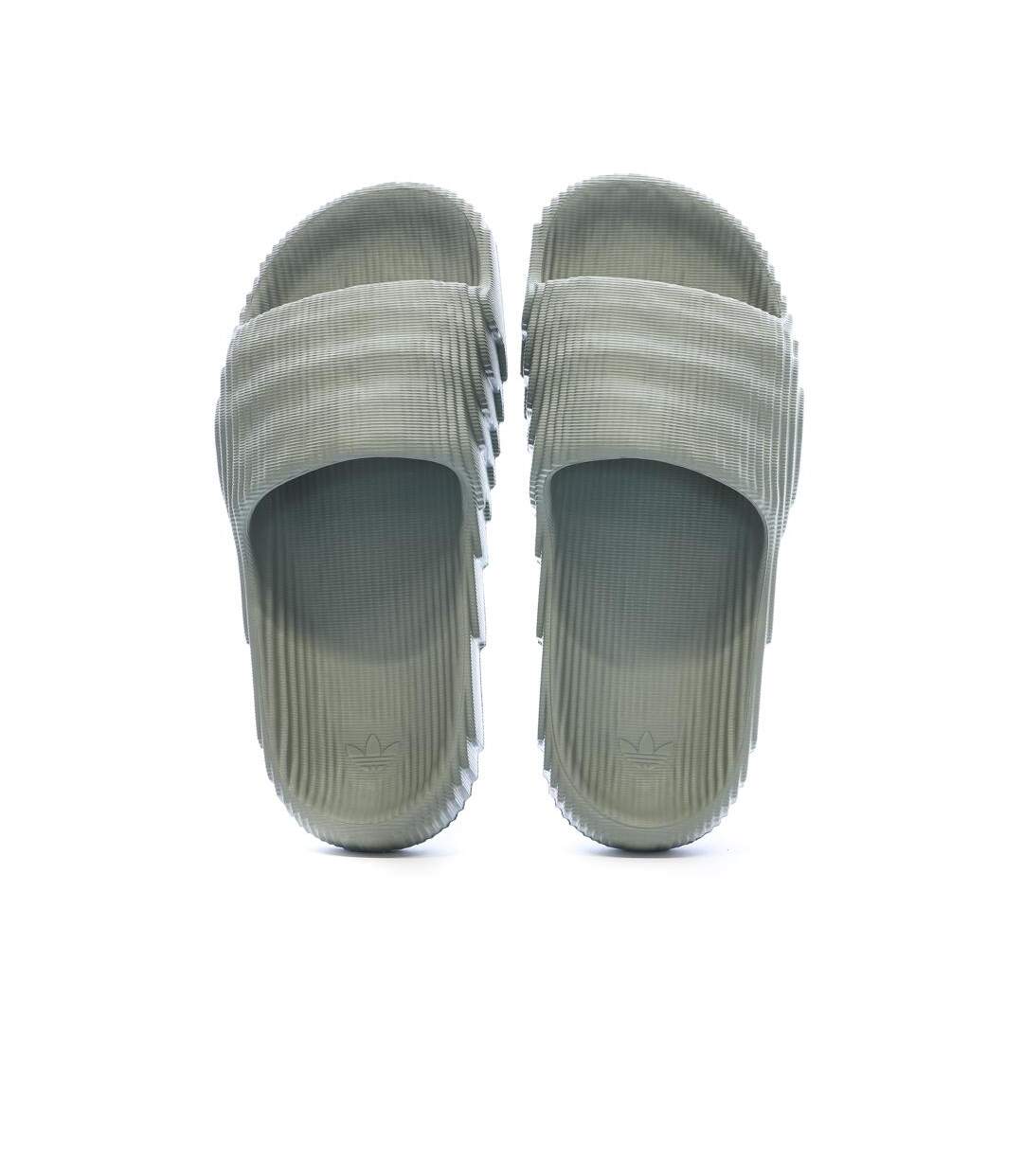 Claquettes verte femme adidas adilette 22 w-3