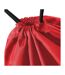 Budget Drawstring Bag One Size Red Bagbase-2