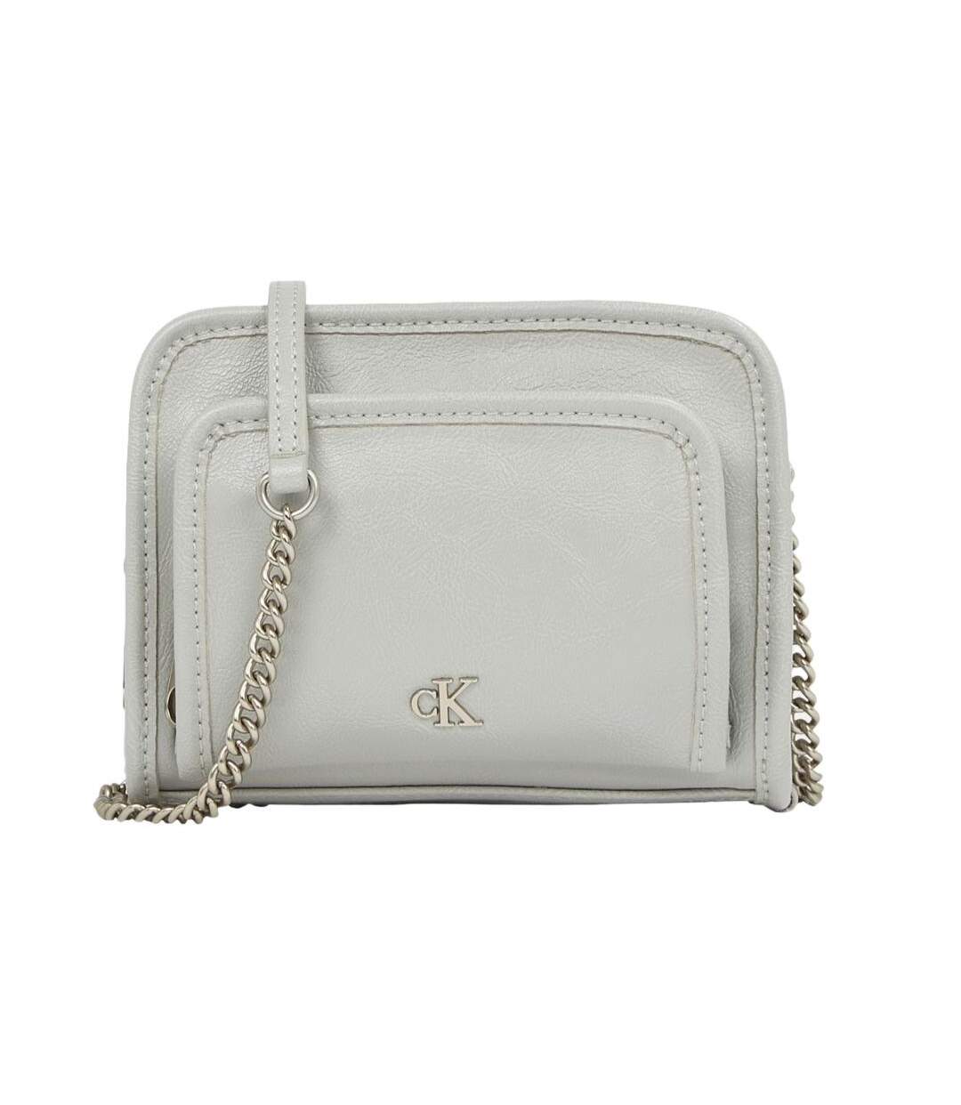 Sac à bandoulière bleu clair femme calvin klein jeans utility camera - taille unique-1