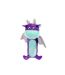 Danish Design Darla The Dragon Plush Dog Toy (Purple/Turquoise) (One Size) - UTTL4872