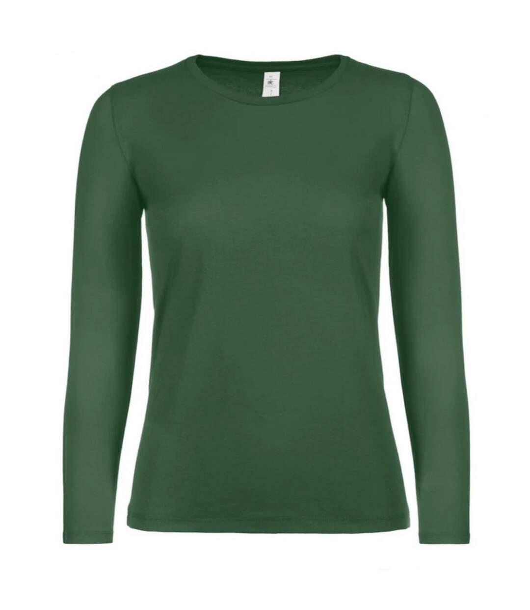 T-shirt Manches Longues #e150 Femme Vert Bouteille B&C-1