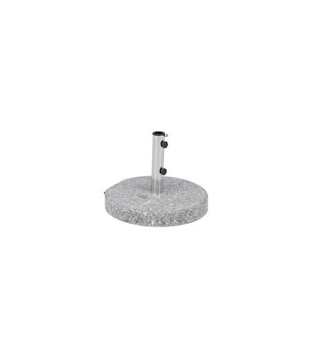 Pied de Parasol Moucheté Rond Stathera 50cm Gris