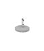 Pied de Parasol Moucheté Rond Stathera 50cm Gris-4