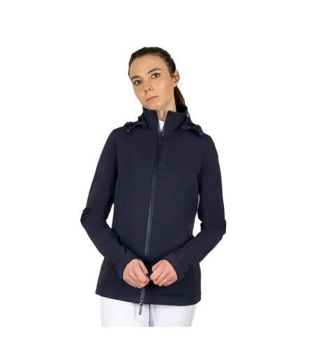 Womens/ladies Huntford Waterproof Jacket Navy Coldstream