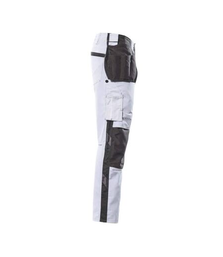 Blanc Anthracite Foncé Mascot