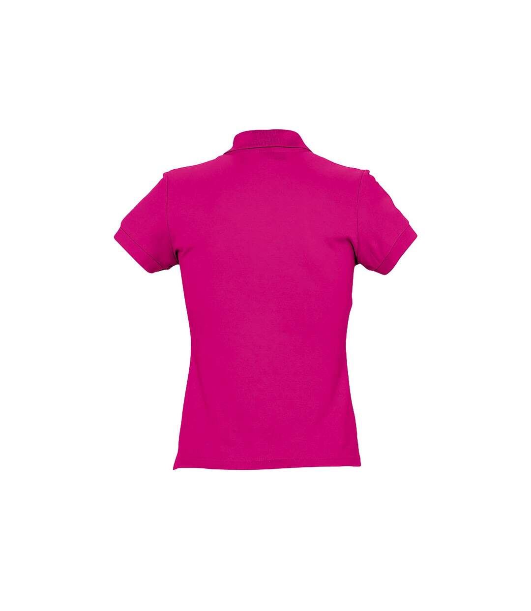 Passion polo 100% coton à manches courtes femme fuchsia SOLS