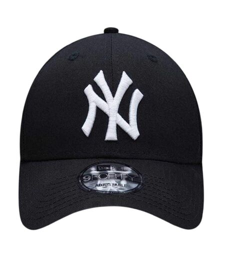 Embroidered Logo Adjustable Baseball Cap Black New Era