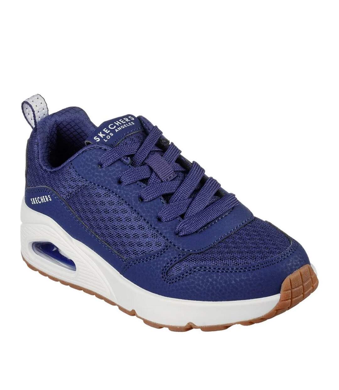 Baskets uno powex garçon bleu marine Skechers-1