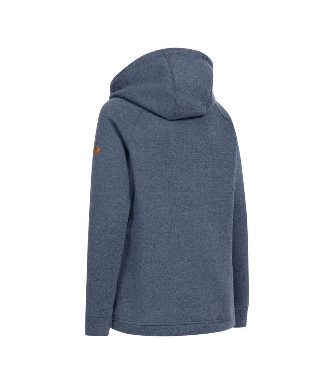 Sweat À Capuche Sabina Femme Bleu De Gris Trespass-3