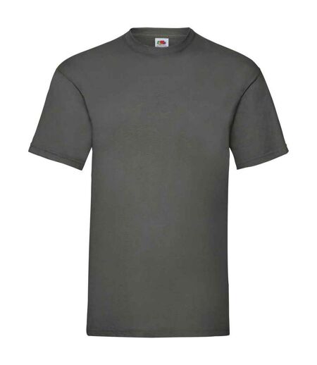 T-shirt valueweight homme graphite clair Fruit of the Loom