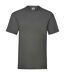 T-shirt valueweight homme graphite clair Fruit of the Loom Fruit of the Loom