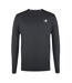 T-shirt Manches Longues Homme Anthracite Karrimor-1
