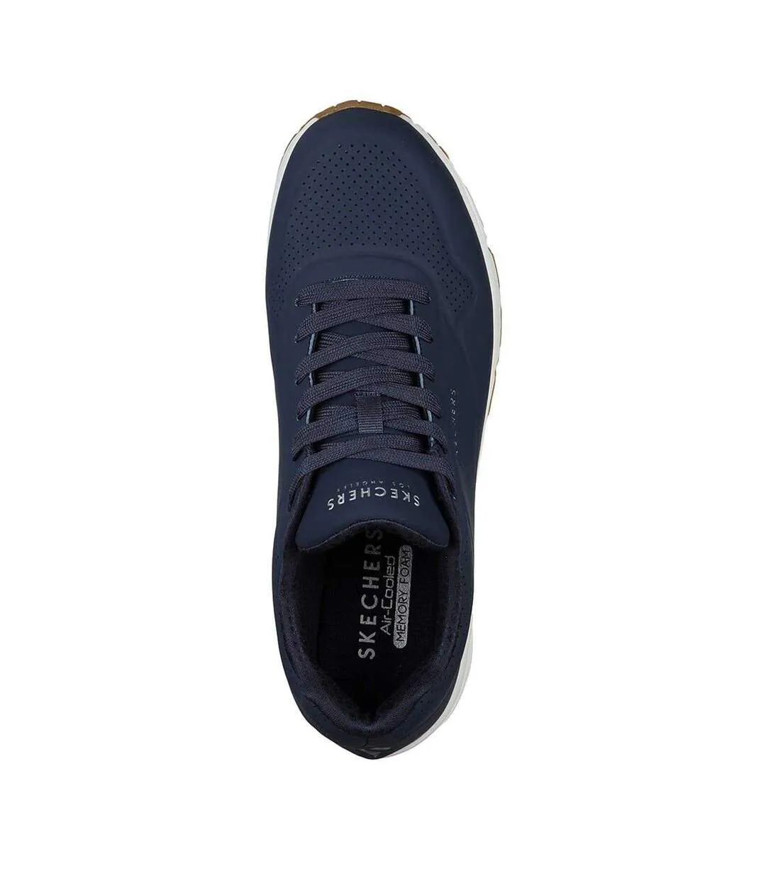 Baskets Uno Stand On Air Homme Bleu Marine Skechers-3