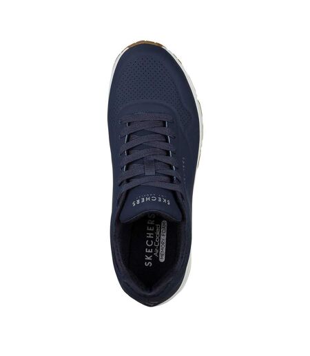 Baskets Uno Stand On Air Homme Bleu Marine Skechers