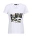 T-shirt filandra femme blanc Regatta-1