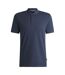 Polo Pallas Homme Bleu Boss-2