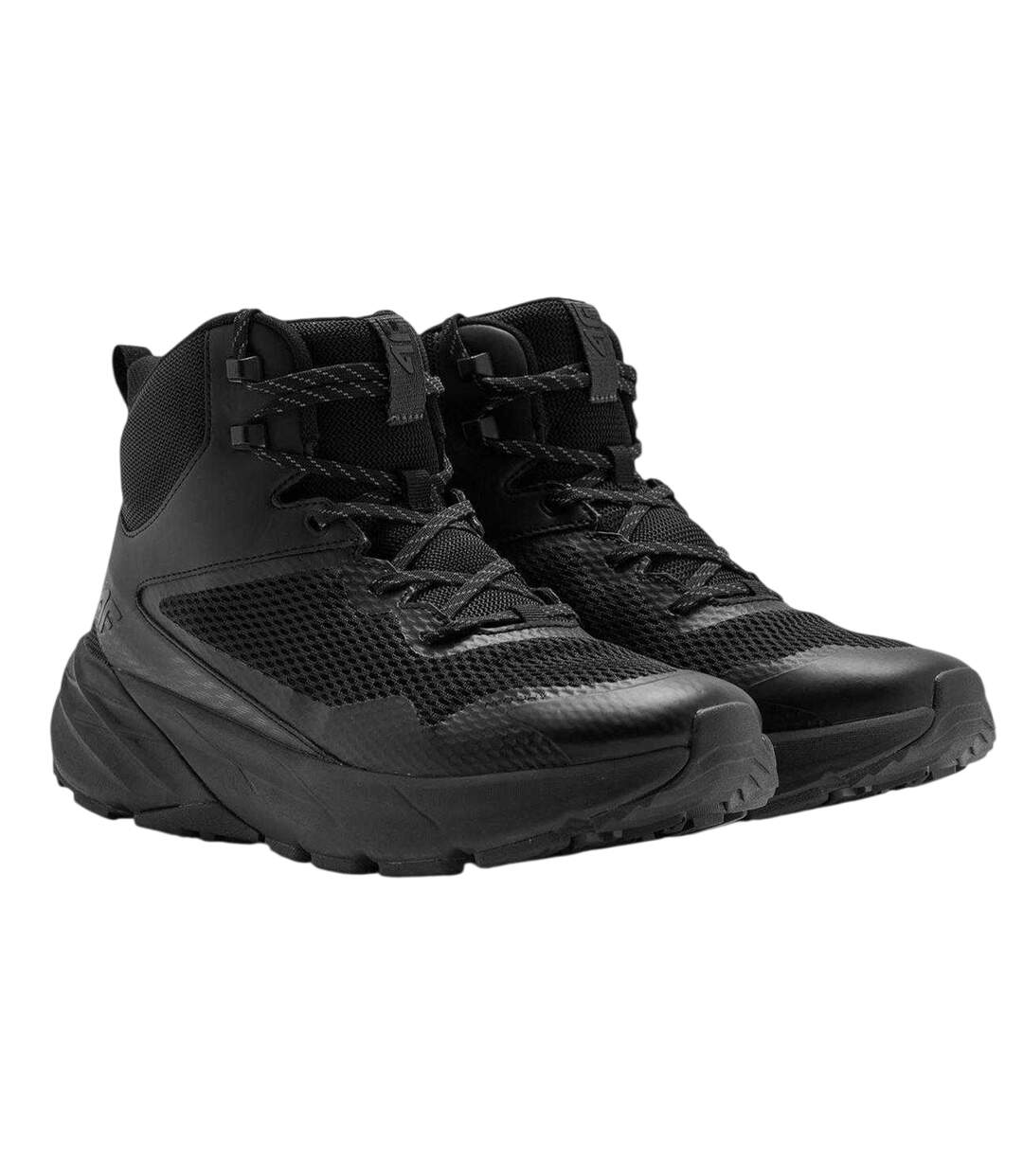 Mens Speed Logo Hiking Boots Triple Black 4F-3