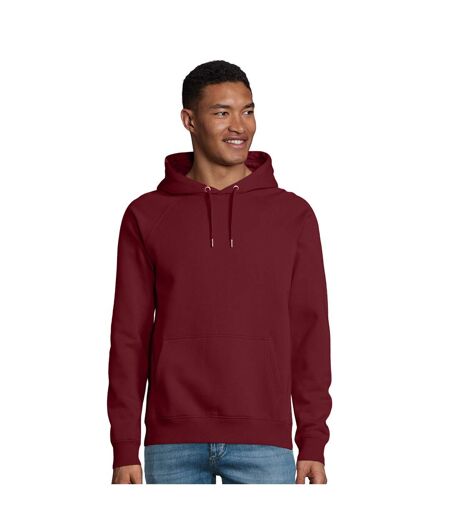 Sweat À Capuche Stellar Adulte Bordeaux SOLS