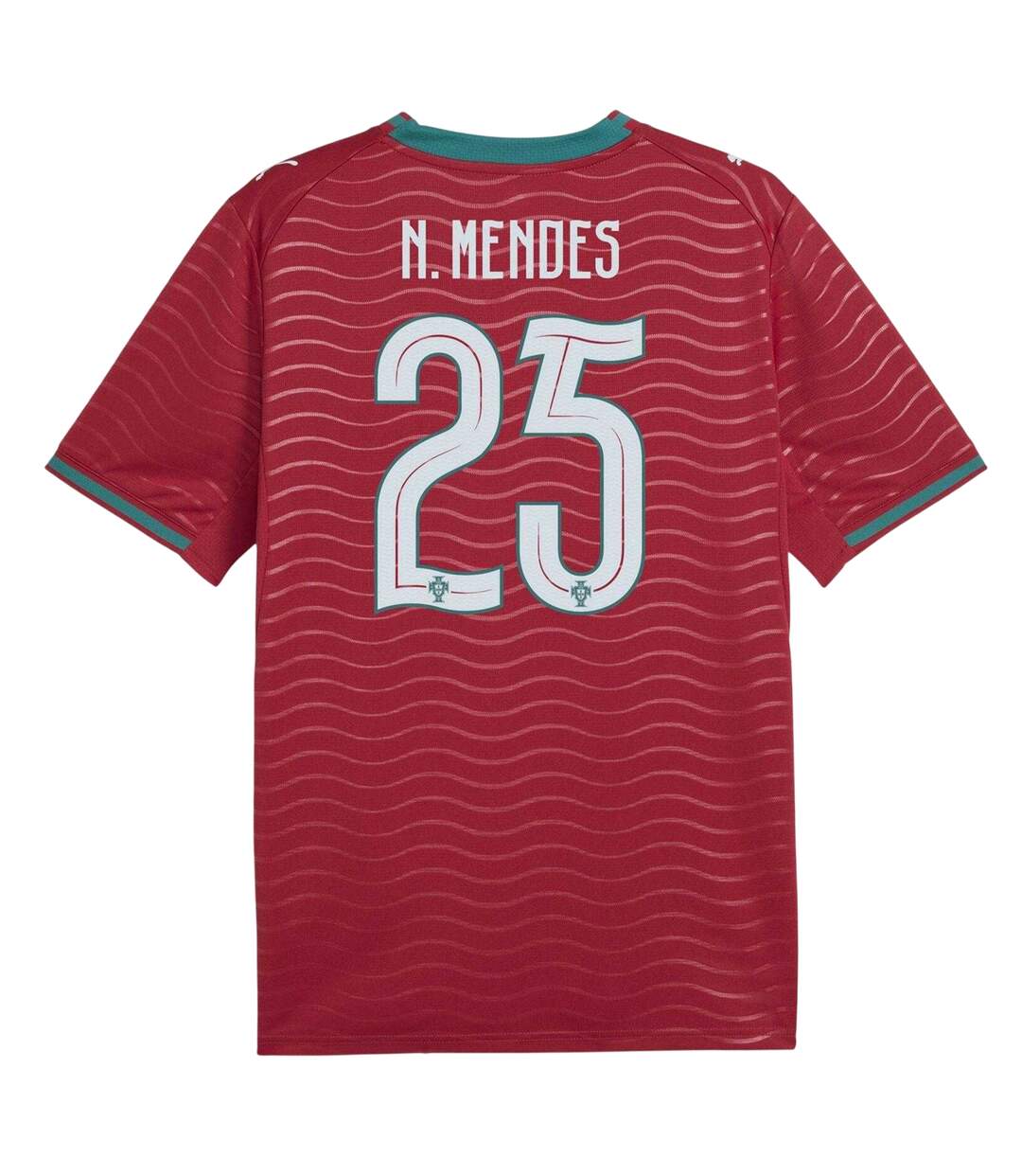 Mens Mendes 2026 Portugal Fc Home Jersey Red Puma-3