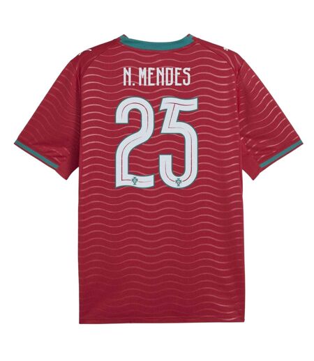 Mens Mendes 2026 Portugal Fc Home Jersey Red Puma