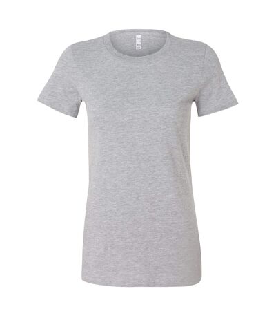 Bella The Favourite Tee T-shirt À Manches Courtes Femme Gris Clair Bella + Canvas